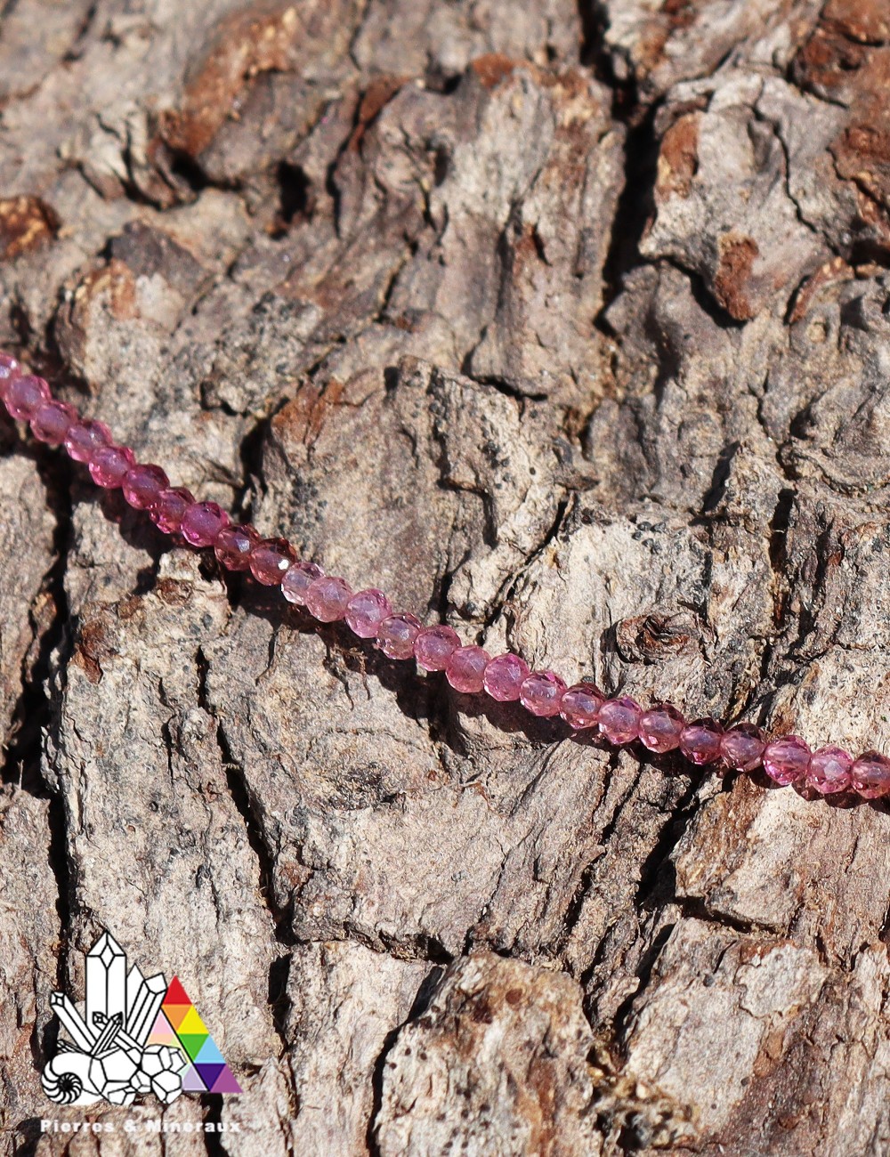 Collier Tourmaline Rose