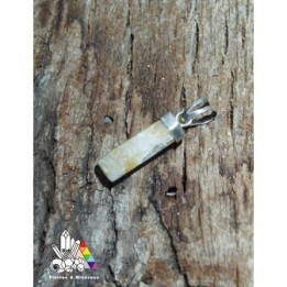 Pendentif en Quartz Rutile - Argent 925  - Vertus des pierres