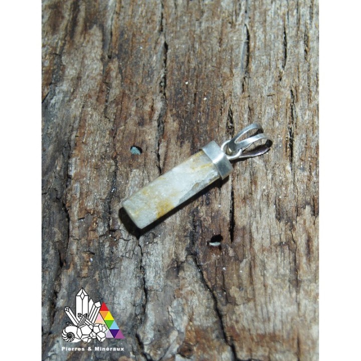 Pendentif en Quartz Rutile - Argent 925  - Vertus des pierres