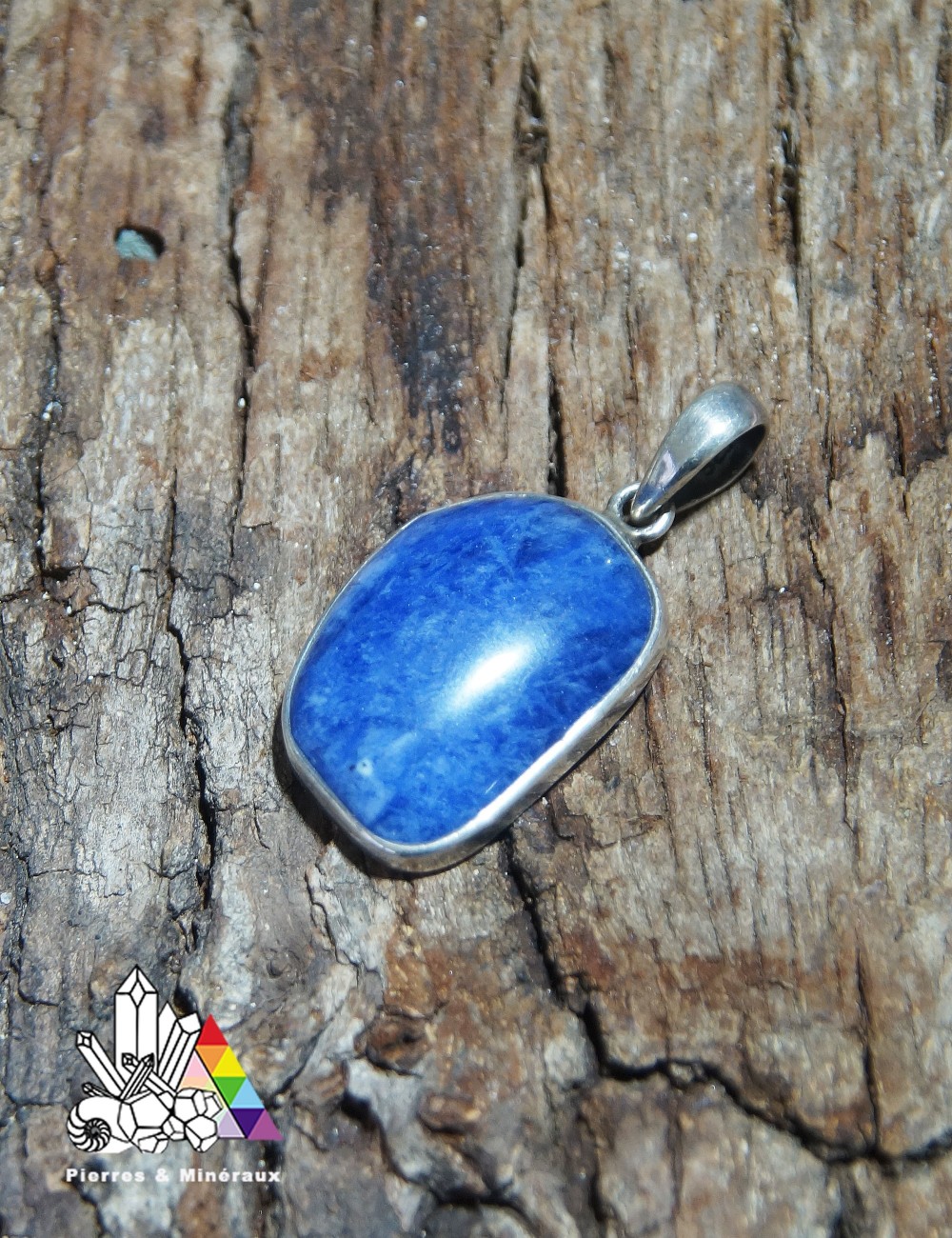 Pendentif en Sodalite