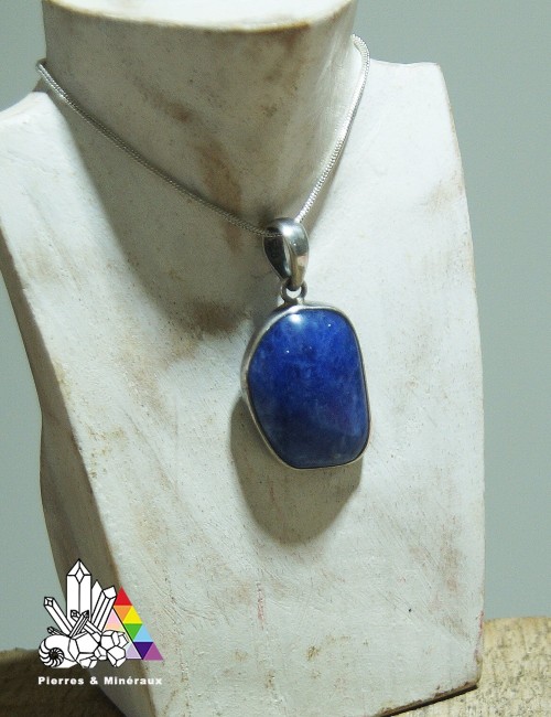 Pendentif en Sodalite