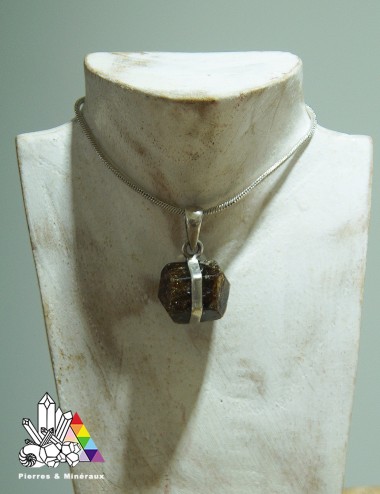 Pendentif Tourmaline Dravite Brute