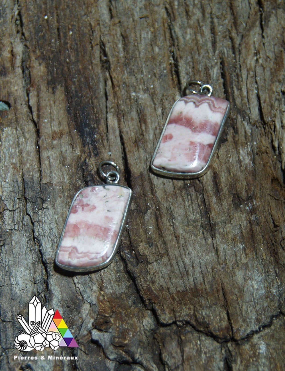 Pendentif en Rhodochrosite