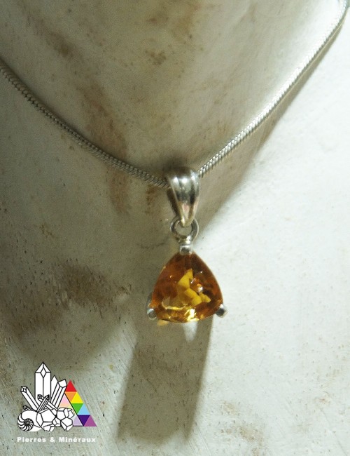 Pendentif Citrine