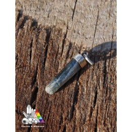 Pendentif en Cyanite - Argent 925 - poli -  Vertus des pierres