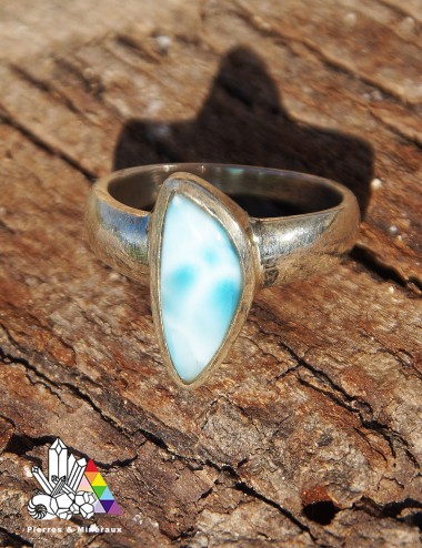 Bague en argent - Larimar