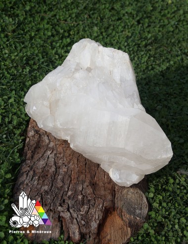 Grand Bloc de Cristal de Roche