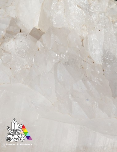 Grand Bloc de Cristal de Roche