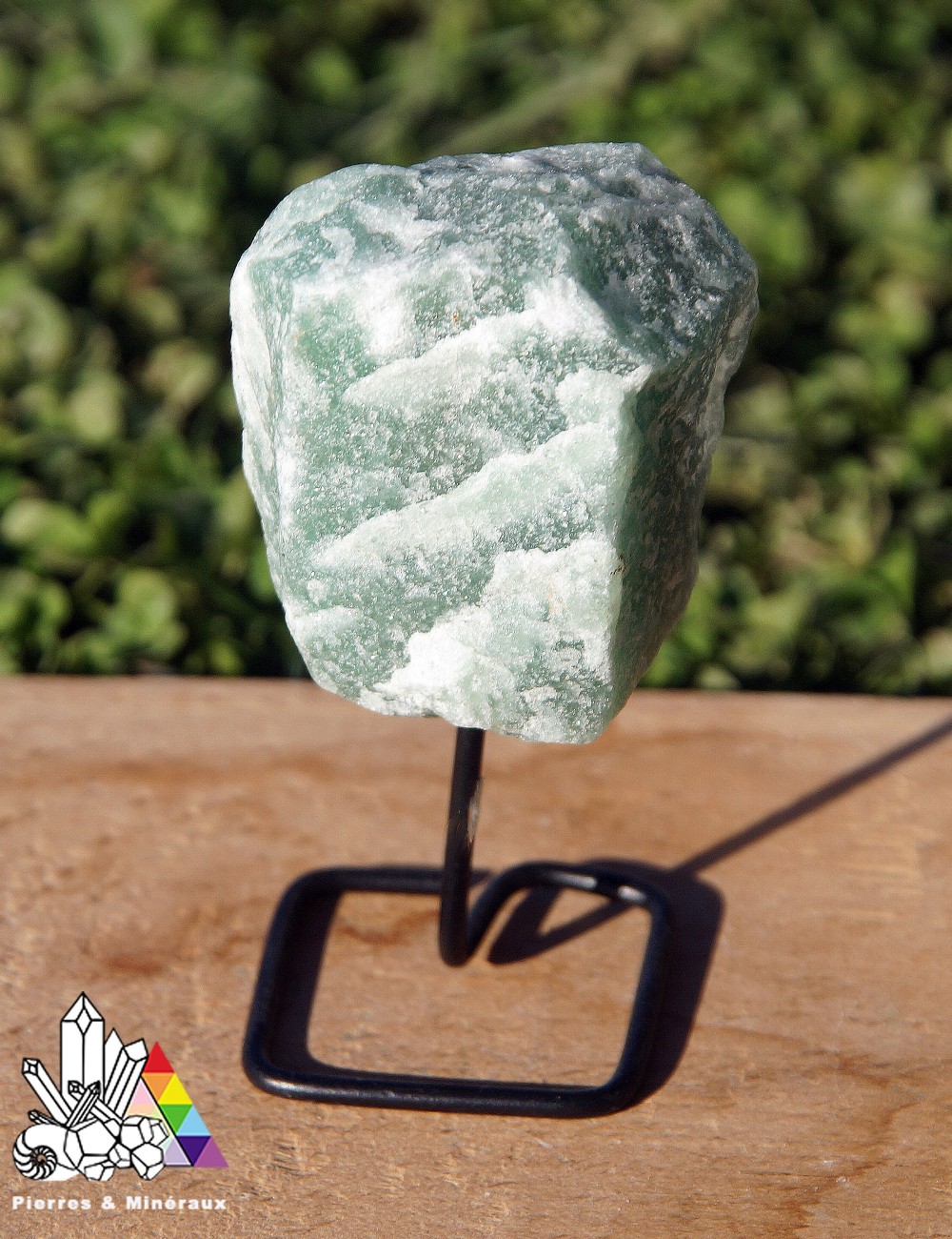 Aventurine verte sur socle