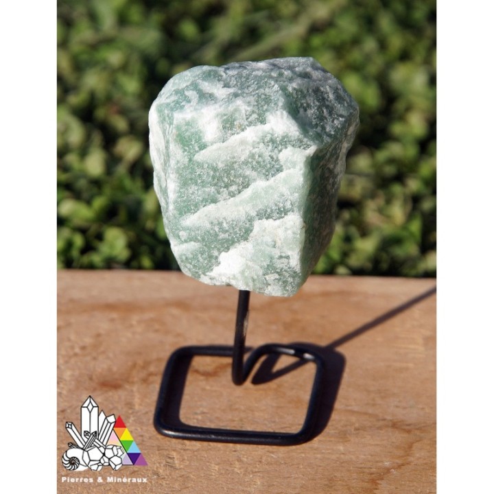 Aventurine Verte sur socle - Vertus des Pierres - Pierres et Minéraux