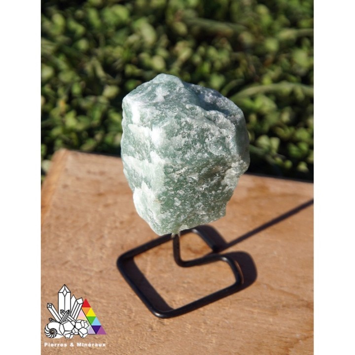 Aventurine Verte sur socle - Vertus des Pierres - Pierres et Minéraux