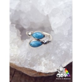 Bague en Larimar - Vertus du Larimar - Pierres et Minéraux