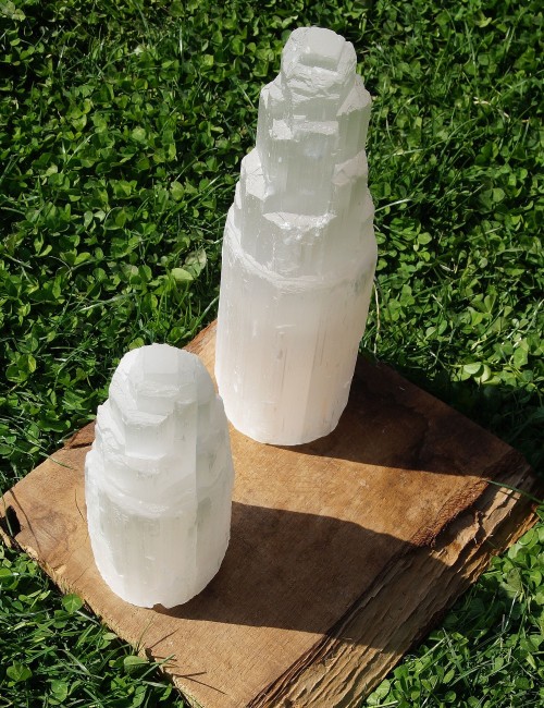 Lampes en Sélénite - Cascade