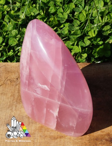 Grand Quartz Poli - Rose intense