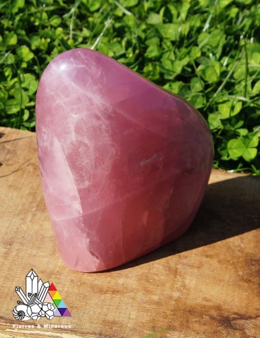 Grand Quartz Poli - Rose intense