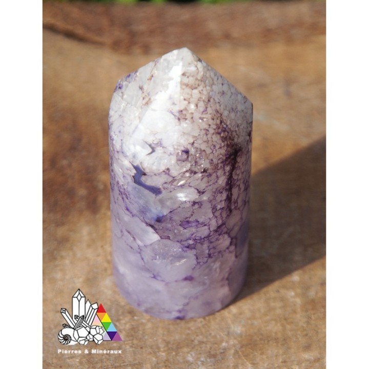 Crayon d'Agate poli - Vertus de l'Agate -  Pierres et Minéraux