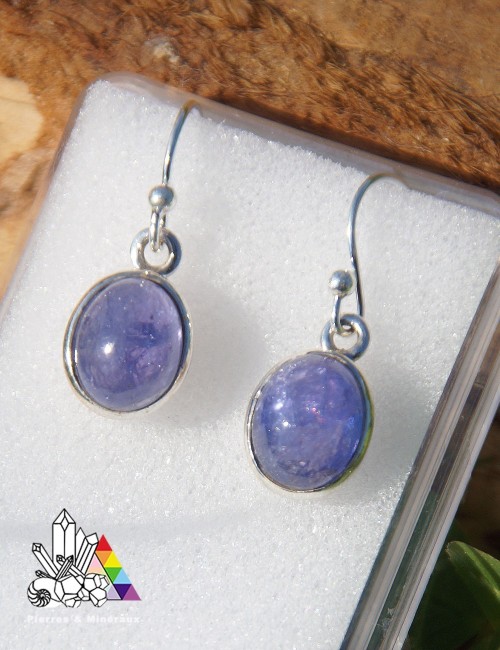 Boucles d'oreilles - Tanzanite