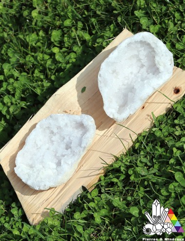 Géode de Cristal de Roche - Rechargement