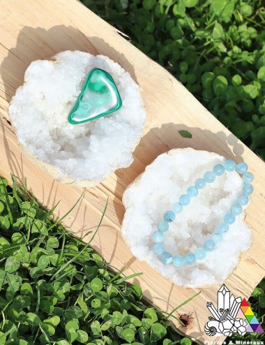 Géode de Cristal de Roche - Rechargement