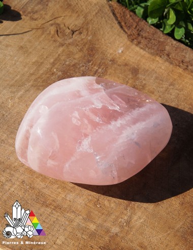 Grand Jumbo de Quartz Rose