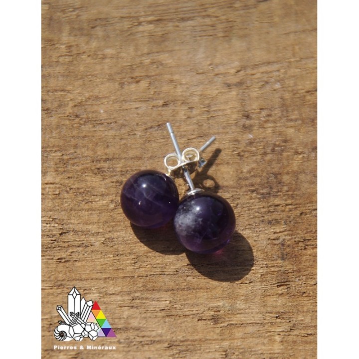 Boucles d'Oreilles- Puces - Pierres Naturelles - Vertus des Pierres - Pierres et Minéraux France