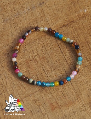 Bracelet  Mélange Agate sur-mesure