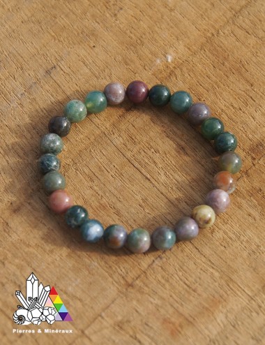 Bracelet Agate du Tibet sur-mesure