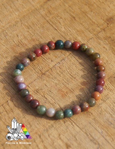 Bracelet Agate du Tibet sur-mesure