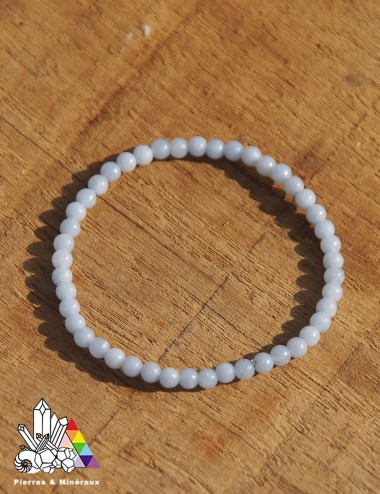 Bracelet Angélite sur-mesure