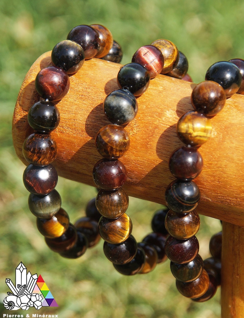 Bracelet 3 Oeils - Tigre Taureau & Faucon