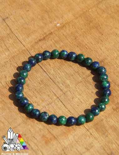 Bracelet Azurite Malachite sur-mesure