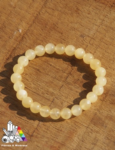 Bracelet Calcite Jaune sur mesure