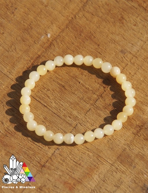 Bracelet Calcite Jaune sur mesure