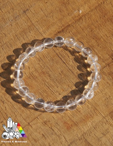 Bracelet Cristal de roche sur mesure