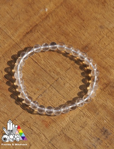 Bracelet Cristal de roche sur mesure