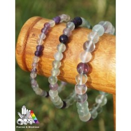 Bracelet en Fluorite - Les Vertus de la Fluorite - Pierres et Minéraux - France