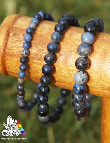 Bracelet Dumortiérite sur-mesure