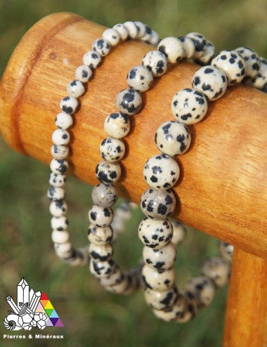 Bracelet Jaspe Dalmatien sur mesure