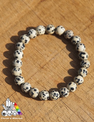 Bracelet Jaspe Dalmatien sur mesure