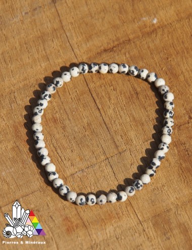 Bracelet Jaspe Dalmatien sur mesure