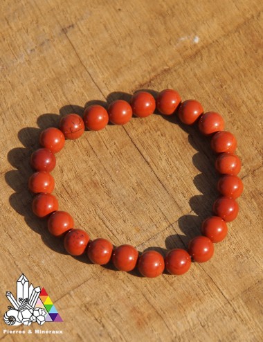 Bracelet Jaspe Pourpre sur mesure