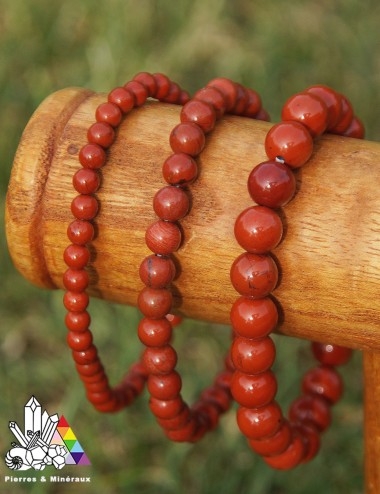 Bracelet Jaspe Pourpre sur mesure