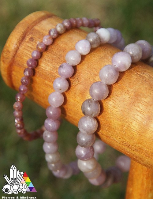 Bracelet Lépidolite sur mesure