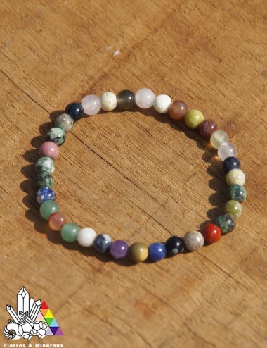 Bracelet Mélange de Pierre sur Mesure