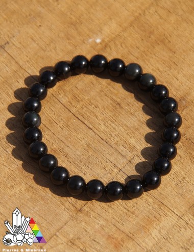 Bracelet Obsidienne Œil Céleste sur mesure