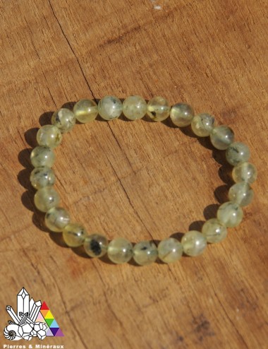 Bracelet en Préhnite sur-mesure