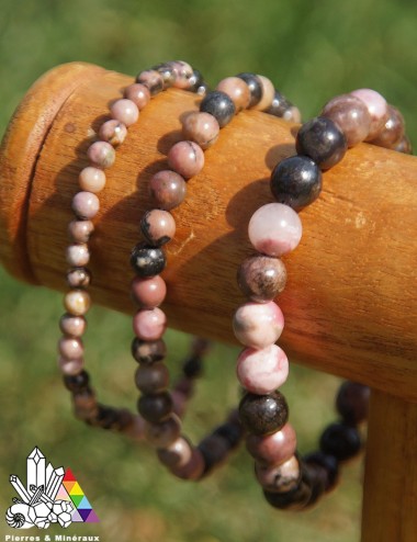 Bracelet Rhodonite sur mesure