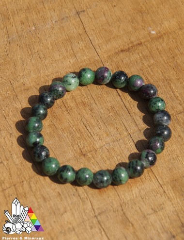 Bracelet Rubis Zoïsite sur mesure