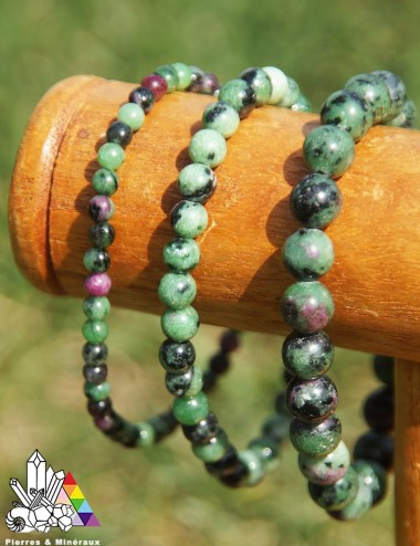 Bracelet Rubis Zoïsite sur mesure