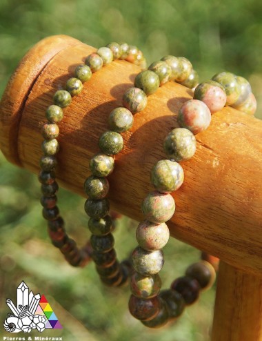 Bracelet Unakite sur mesure